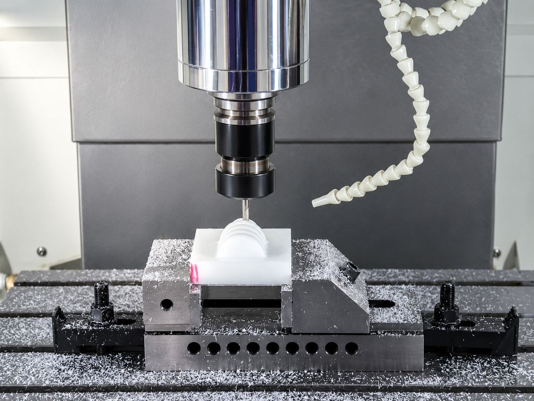 Gia công CNC phôi nhựa Teflon PTFE